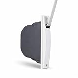 TELKES Recogedor Persiana Empotrado Blanco con Cinta 18 mm x 5 m Carrete Cuerda Enrrollable Mecanismo de Muelle Interior Sistema Polea Rollo Tirador Recambio de Cajetin (Blanco, Cinta 18 mm)