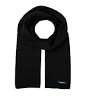 JACK & JONES Bufanda clásica de Invierno cálida y Suave para Hombre, Color:Negro, Größe Accessoires:One Size