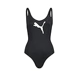 PUMA Swimsuit 1000 Traje de baño, Negro (Black), M Mujer