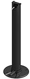 DISTRI-Concept Black Edition Borne Totem - Dispensador de Gel hidroalcoholico sin Contacto con Pedal