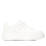 REFRESH - Zapatilla Mujer Blanco - Calzado Cómodo y Versátil - Moda Casual - Modelo 17310902 (Talla 40)