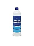 Alcohol Isopropílico 99,9% Puro 1000 ml | Isopropanol | Limpieza de Componentes Electrónicos, Objetivos, Pantallas, Superficies