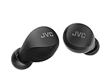 JVC Auriculares inalámbricos Gumy Mini - Bluetooth (5.1) Pequeños y Ligeros, con 3 Modos de Sonido, Resistencia al Agua (IPX4) y 23H de Batería. Deportivos y para Casa - HA-Z66T-B, Negro