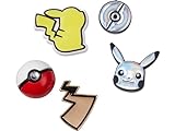 Crocs Paquete de 5 Pokémon elevados, Colgantes para Zapatos Unisex-Adulto, Disney Frozen II, Talla única