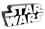 Paladone Luz con logotipo de Star Wars, montaje en pared e independiente, mercancía oficial con licencia, multicolor, PP8024SW