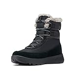 Columbia SLOPESIDE PEAK LUXE botas de nieve impermeables Mujer , Negro (Black x Graphite), 39 EU