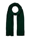 DANISH ENDURANCE Bufanda de Lana Merino, Suave y Caliente, para Hombres y Mujeres, Verde Oscuro, One Size