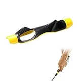 flintronic Entrenador de Agarre de Golf, Grip de Entrenamiento de Golf, Entrenador de Swing de Golf Antideslizante para Principiantes, para Aprender Postura de Agarre Correcta