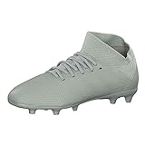 adidas Nemeziz 18.3 FG J, Zapatillas de Fútbol Hombre, Gris (Ash Silver/Ash Silver/White Tint S18), 38 EU