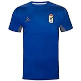 adidas MT 14 tee Camiseta Real Oviedo FC, Hombre, Azul (Azufue), S