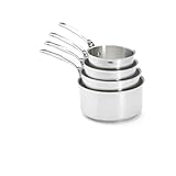 De Buyer, CONJUNTO DE 4 CAZOS MILADY INOX MILADY Ø14-16-18-20CM,3410.04