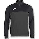 Joma Winner Sudadera, Hombre, Antrac.-Negro, L