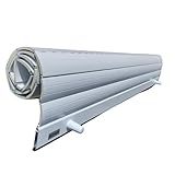 Persiana Enrollable de Aluminio Curva a Medida - Dispone de Aislante térmico, Ultraligera y Resistente a Intemperie (Ancho de 50 cm a 149 cm Alto de 150 cm a 249 cm)