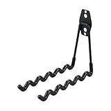 Genérico Soporte para Raqueta de Tenis – Almacenamiento en Bastidor Resistente | Organizador de Herramientas de Montaje en Pared | Ganchos para Soporte de Remo | Deportes Gimnasio en casa