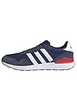 adidas Hombre Run 60s 4.0 Shoes, Dark Blue/Cloud White/Aurora Ink, 41 1/3 EU