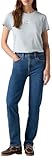 Levi's 724 High Rise Straight, Vaqueros Mujer, Mosey Mid Stone, 32W / 32L