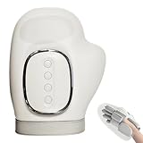 Masajeador de mano con compresión y calentamiento, masajeador de mano inalámbrico USB, 3 modos de masaje, masajeador de mano, para aliviar la artritis, enfermedades de las manos, regalos para