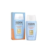 ISDIN Fotoprotección Fusion Water MAGIC SPF 50, Protector Solar Facial de Textura Ultraligera y Fase Externa Acuosa con Tacto Final Sedoso, 50 ml
