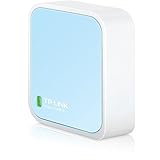 TP-Link TL-WR802N Nano Router N300 Wi-Fi portátil, 300 Mbps, 1 puerto LAN /WAN, 1 puerto micro USB, Modos de funcionamiento enrutador, repetidor, cliente / receptor, AP y WISP, Blanco