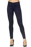 Elara Jeans Mujer Cintura Alta Chunkyrayan Azul Oscuro K232-3 Dk.Blue-36