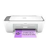 HP DeskJet 2820e - Impresora Multifunción, 3 meses de impresión Instant Ink con HP+