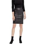 Vila Clothes Vipen New Skirt-Noos Falda, Negro (Black), 36 (Talla del Fabricante: Small) para Mujer