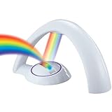 Rainbow Projector Reflector de luz LED - Arco iris en mi habitación - Regalo de niños para niños