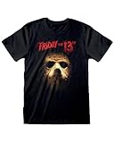 Horror-Shop Viernes 13 - Camiseta Máscara L