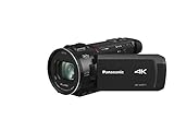 Panasonic HC-VXF11EG-K, Videocámara 4K con zoom óptico 24x y zoom digital 32x, Lente LEICA DICOMAR, Gran angular 25mm, Negro