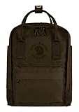 Fjallraven Re-kånken Mini, Backpack Unisex Adulto, Verde (dark Olive), 29 X 20 X 13 Cm