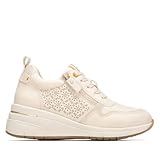 REFRESH - Zapatilla Mujer Beige - Calzado Cómodo y Versátil - Moda Casual - Modelo 17505202 (Talla 39)