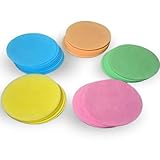 Obleas circulares de colores lisas [25 Hojas] Comestibles de Fécula de PATATA - 180mm diametro