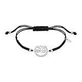 LOTUS SILVER Pulsera Plata Mujer LP1641-2/3 de Primera Ley 925 ml Árbol de la Vida - Sofisticado Brazalete con Pulido y Acabado Refinado 16 cm - Regalo de Cumpleaños - Aniversario - Ocasión Especial