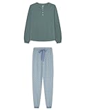 Women'secret Pijama, Mujer, Verde, M