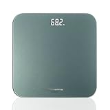 Rowenta Classic 2.0 Báscula de Baño Digital BS1903V0, Pantalla Invisible de Fácil Lectura, Diseño Efecto Eucalipto, Alta Precisión, Encendido Automático, Plataforma Amplia y Resistente