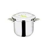 Olla a presion 22 cm 6,5 L LIFECOOK acero inoxidable