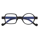 DIDINSKY Gafas de Presbicia con Filtro Anti Luz Azul para Ordenador. Gafas Graduadas de Lectura para Hombre y Mujer con Cristales Anti-reflejantes. Graphite +1.0 – DALI