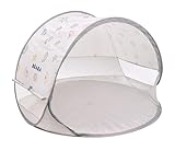 BÉABA, Tienda De Playa Para Bebé, Tienda Anti UV Infantil, Protección Solar Máxima UPF50+, Filtrado UV, Ventilación 360°, Mosquitera, Espaciosa, Sistema Pop-Up, Bolsa De Transporte, Breezy, Clay Earth