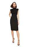 Trendyol Black Steep Collar Dress Vestido Informal para Negocios, Negro, 40 para Mujer
