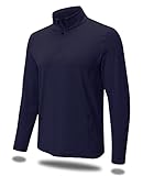 MEETWEE Poloshirt Golf Hombre Manga Larga Hombres, Camisa Funcional Polo Camisa Protección UV Camisa Secado rápido Transpirable Deporte al Aire Libre