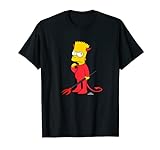 The Simpsons Bart Devil Suit Treehouse of Horrors Halloween Camiseta