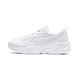 PUMA Women Cilia Sneakers, Puma White-Gray Violet-Puma Silver, 37 EU