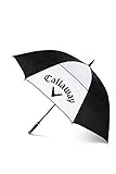 Callaway Golf UV Paraguas, 1,52 cm Unisex-Adult, negro / blanco, Única