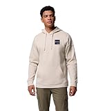 Columbia Columbia Trek Sudadera con Capucha, Polar Gráfico, Estiramiento Listo para Aventuras, Capucha Ajustable, Tejido de Punto Rico en Algodón, Bordes Acanalados, Bolsillo Canguro - Hombre