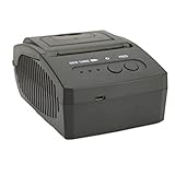 BAAROO Recibo de Impresora portátil, 58 mm de Ancho de Papel Impresora de Etiquetas térmicas Recargable de 2000 mAh, con Papel de Impresora térmica, for Oficina y pequeñas Empresas