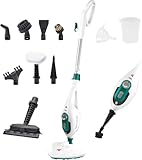 Di4 Steamclean Multi 10 Max Mopa/Limpiador a Vapor Multifunción 10 en 1, 1500W, Elimina 99,9% de Virus y Bacterias, Limpieza sin Químicos ni Abrasivo, Vaporeta Hogar, Limpiador Tapicerias