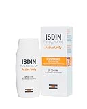 ISDIN Fotoultra 100 Active Unify SPF 50+ Crema Fluida con Triple Acción Despigmentante que Unifica el Tono y Ayuda a Evitar la aparición de Nuevas Manchas, 50 ml