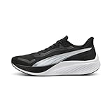 Puma - Pounce Lite, Zapatillas para Correr de Carretera Unisexo, Puma Black-Puma White,