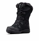 Columbia ICE MAIDEN II WATERPROOF botas de nieve impermeables Mujer , Negro (Black x Columbia Grey), 40 EU