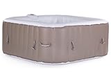 SPA Hinchable - Monac en PVC - 6 Personas - Topo/Crema